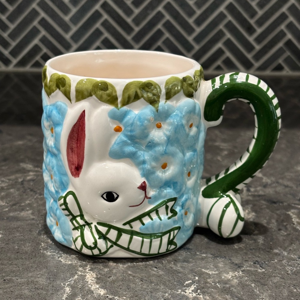 ❗️Rabbit Easter Spring Baby Bunny Ceramic Mug